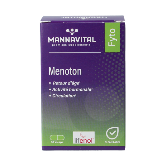 Mannavital Menoton 30.00 Vegetarische capsules