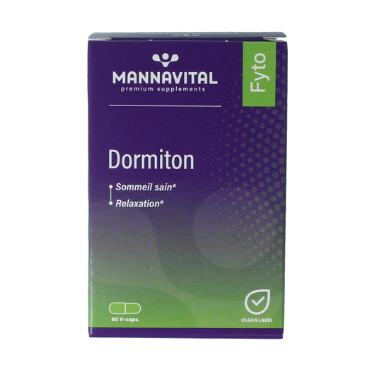 Mannavital Dormiton 60.00 Vegetarische capsules