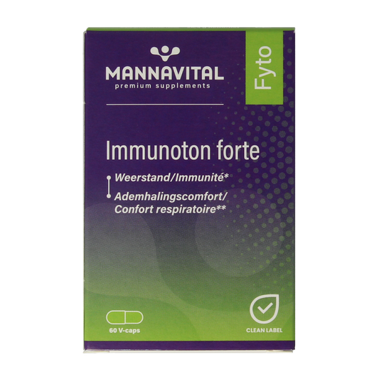 Mannavital Immunoton forte 60.00 Vegetarische capsules
