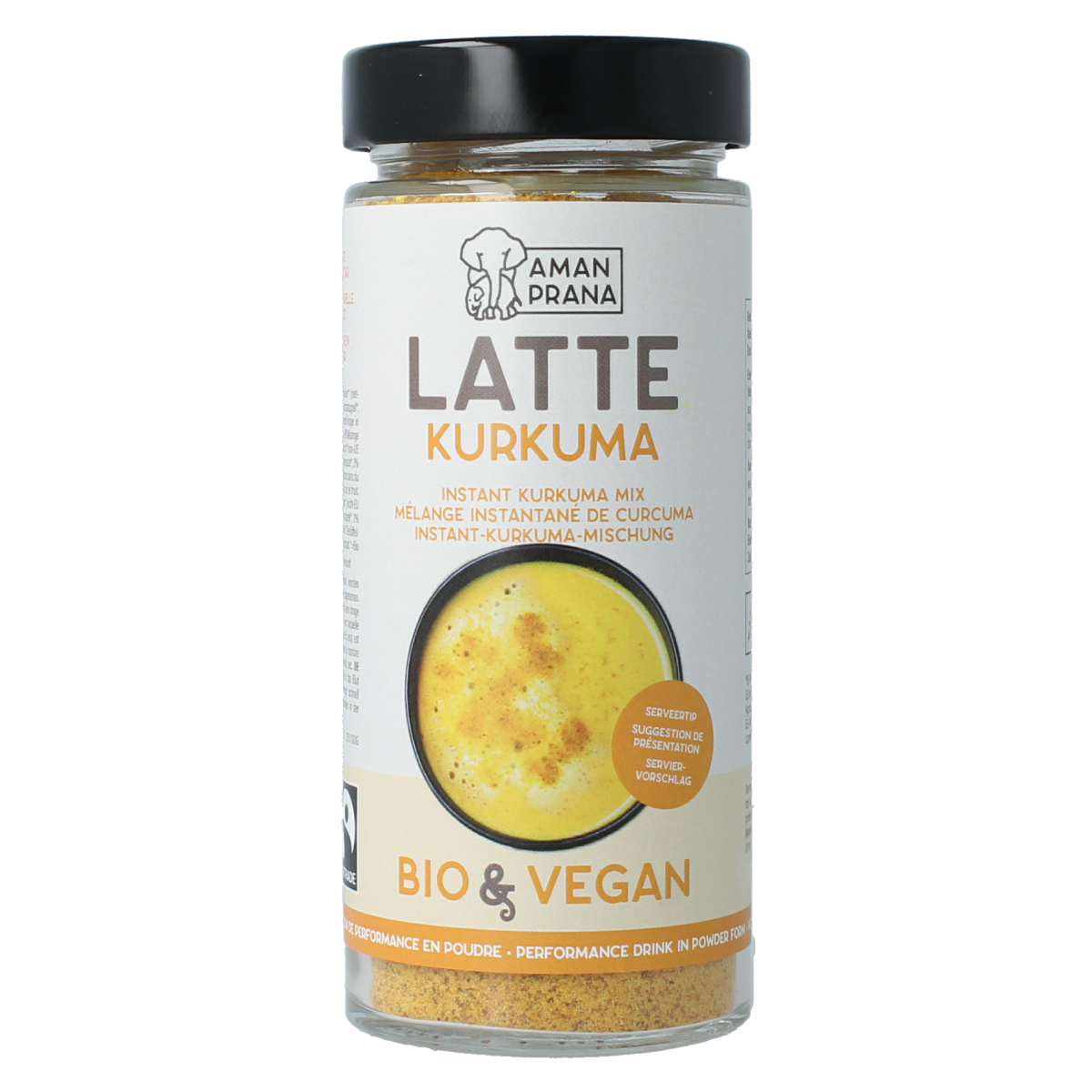 Amanprana Latte kurkuma bio 170.00 Gram