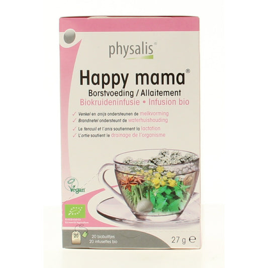 Physalis Happy mama thee bio 20.00 Zakjes