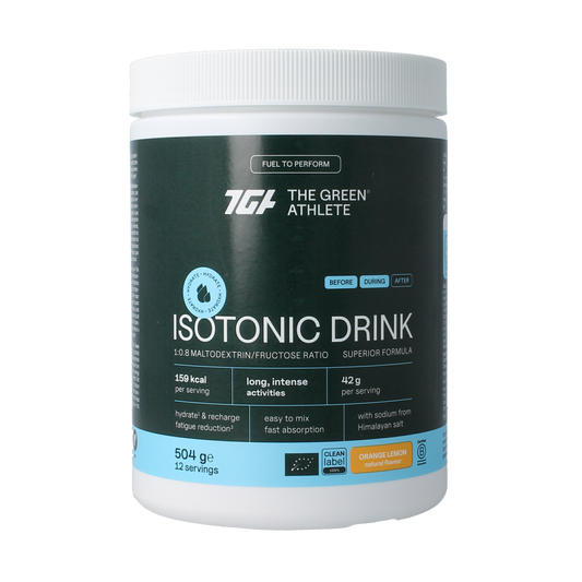 The Green Athlete Isotonic drink bio 504.00 Gram