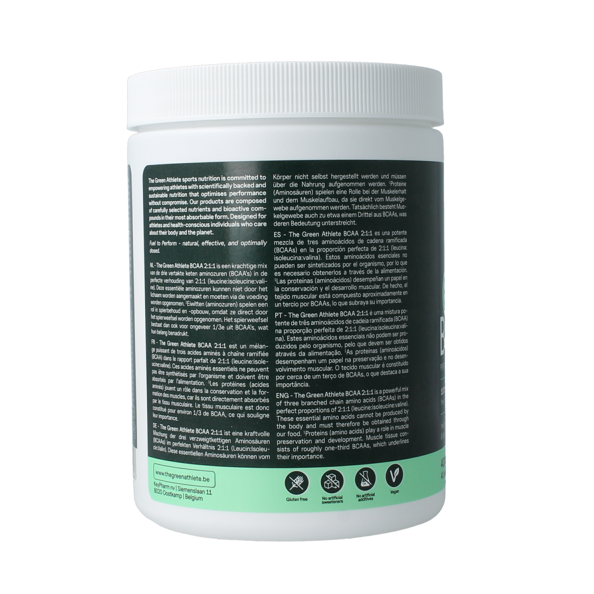 The Green Athlete BCAA 400.00 Gram