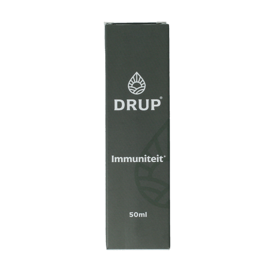 DRUP Kruiden paddenstoelextract in 50ml bottle, herbal supplement for immune support, natural herbal preparations.