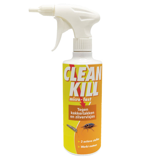 BSI Clean kill micro-fast kakkerlakken en zilvervisjes 500.00 Milliliter