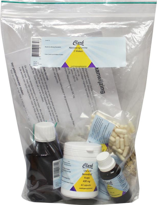 Clark Nierenkuur 3 weken 1.00 Set