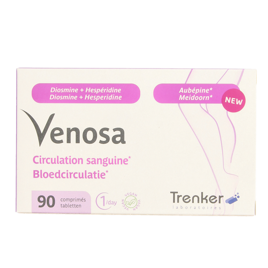 Trenker Venosa 90.00 kruidenpreparaten tabletten in doos, natuurlijke supplementen voor welzijn and gezondheid