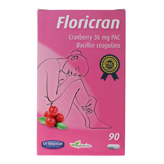 Trenker Floricran herbal supplement capsules, 90 count, natural herbal preparation for overall wellness