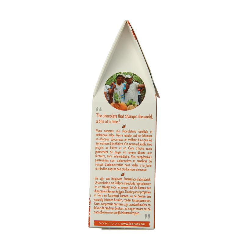 Belvas Brut de noir 82% bio 100 Gram
