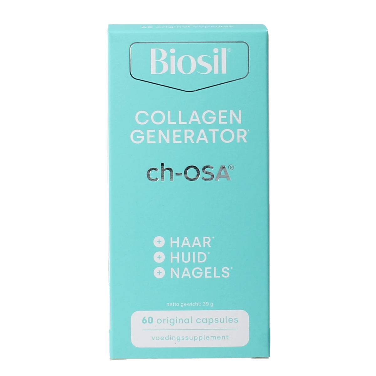 Biosil mineral multivitamin capsules for skin, hair, and nails, vegetarian capsules, dietary supplement by Biosil