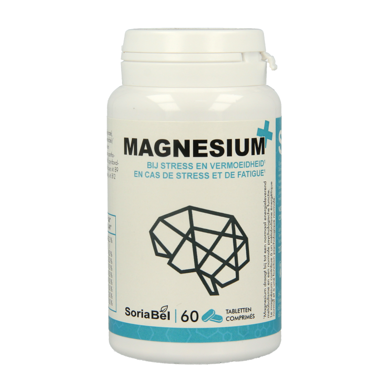 SoriaBel Magnesium plus bio-actief 60 Tabletten