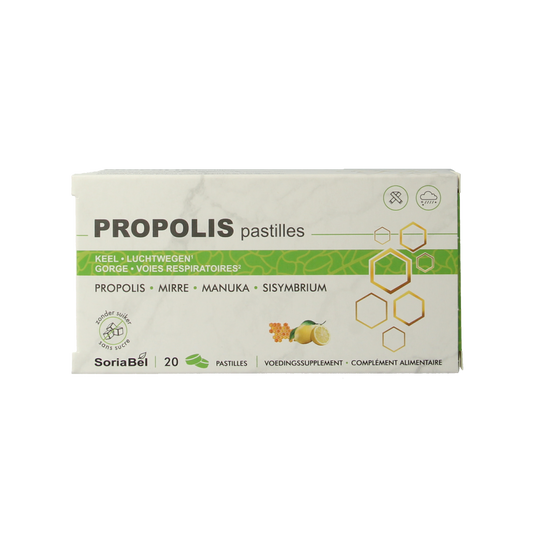SoriaBel Propolis pastilles 20.00 Pastilles