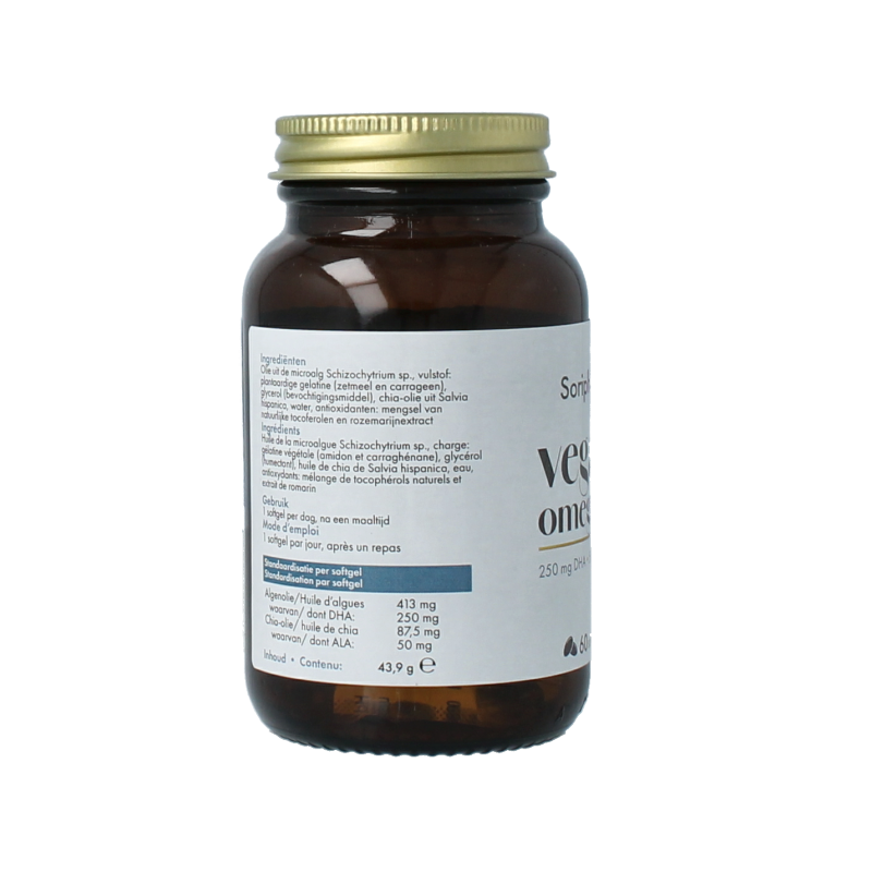 Soriphar Omega 3 DHA + ALA vegan 60 Softgels