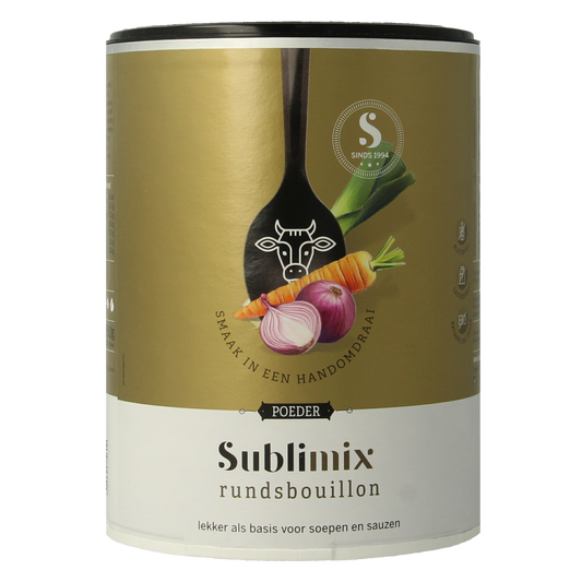 Sublimix Rundvleesbouillon glutenvrij  550.00 Gram