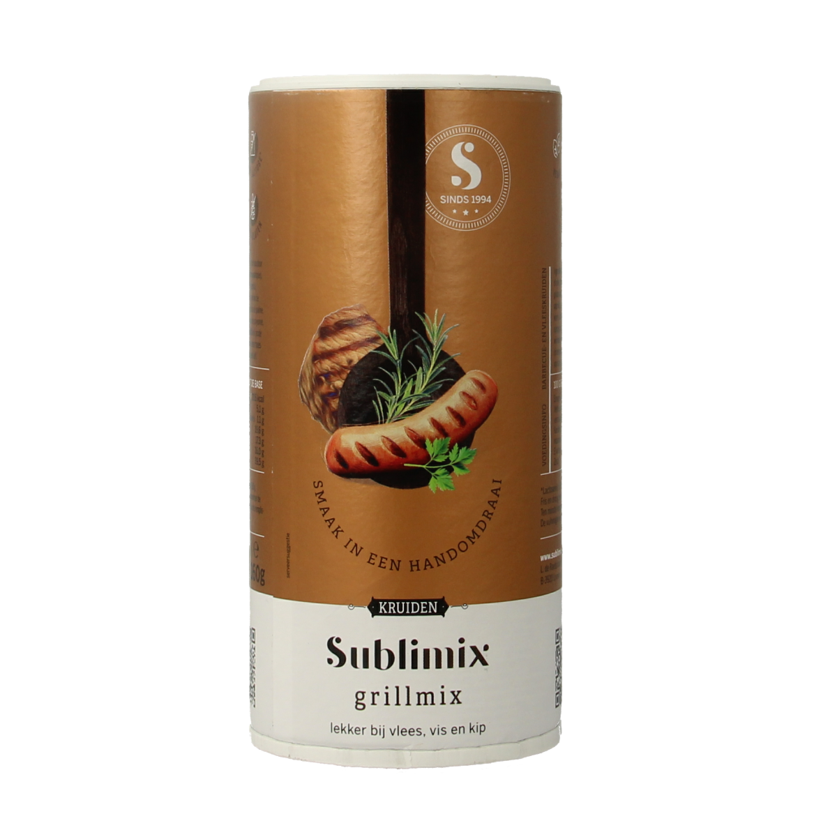 Sublimix Grillfix glutenvrij 160.00 Gram