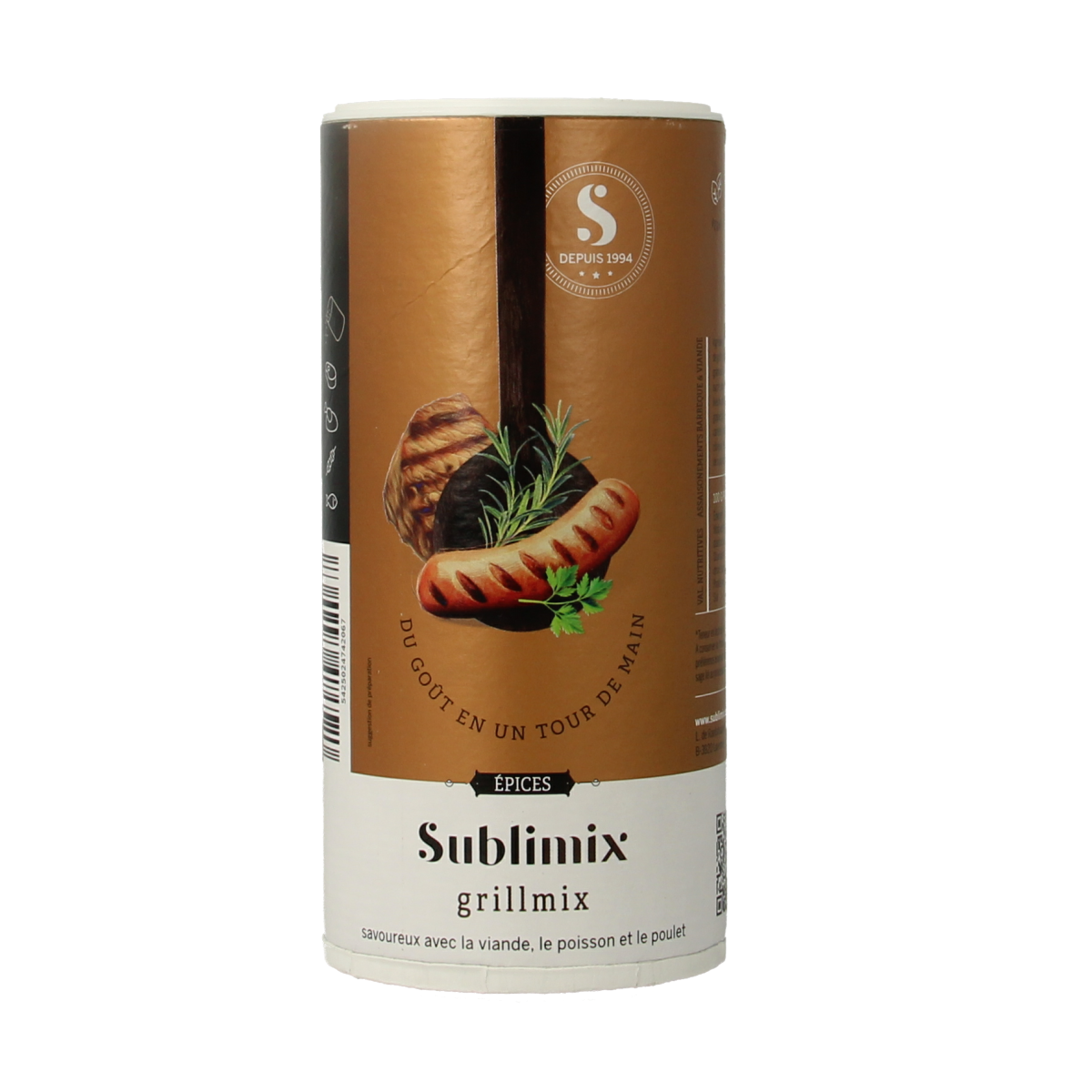 Sublimix Grillfix glutenvrij 160.00 Gram