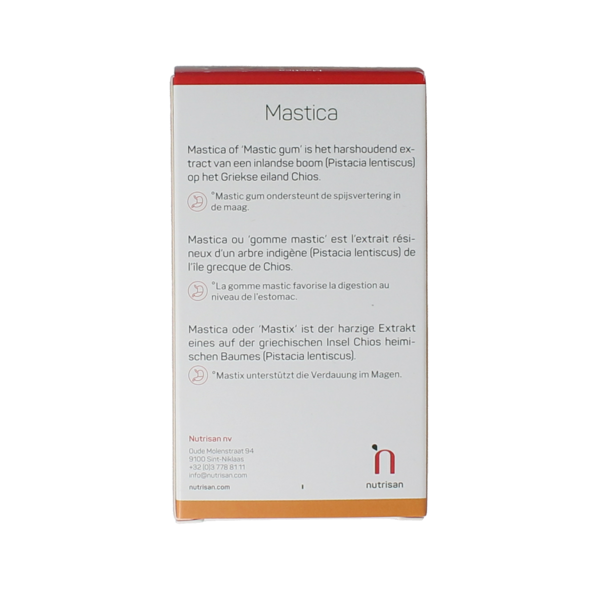 Nutrisan Mastica 120.00 Capsules