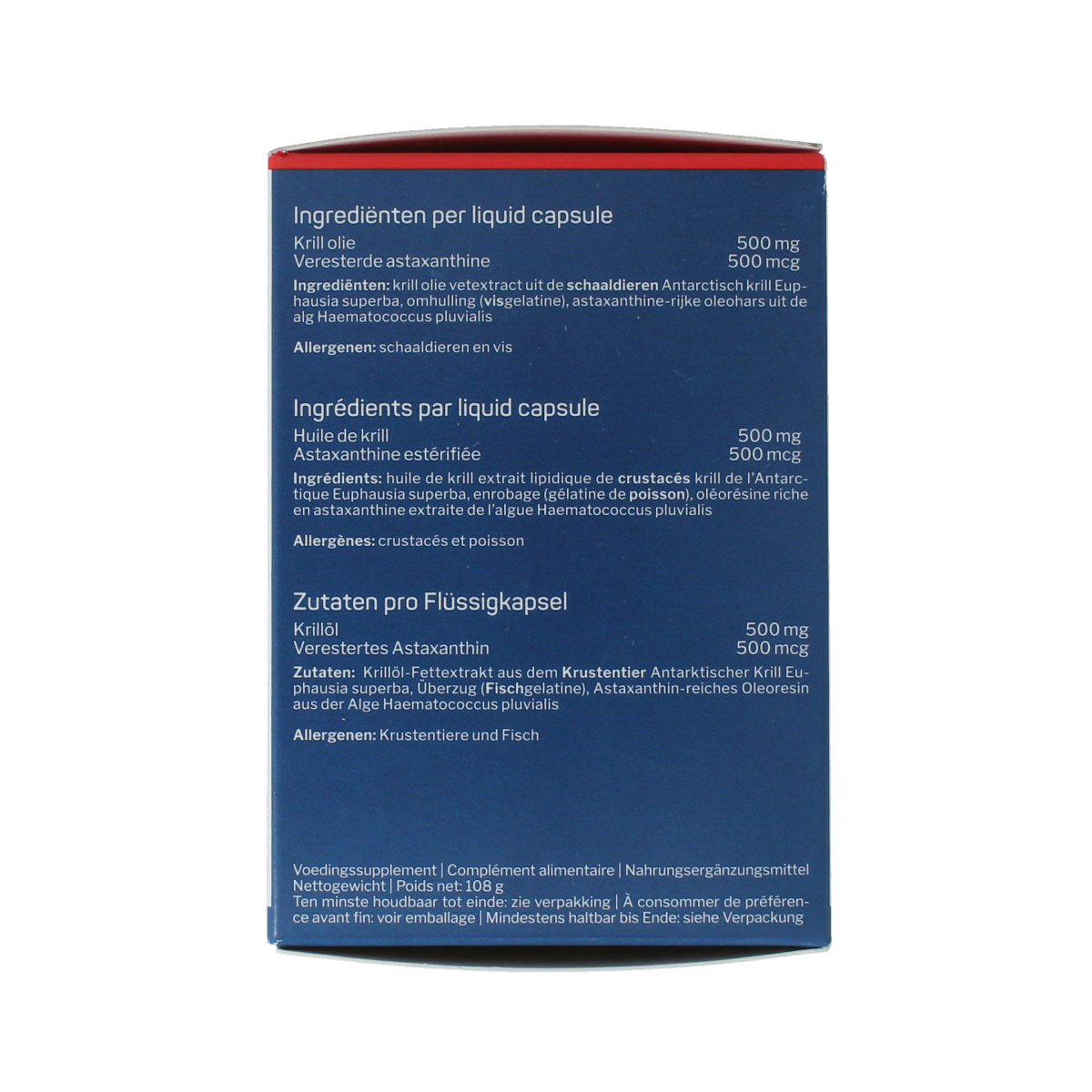 Nutrisan Krill oil 180.00 Licaps