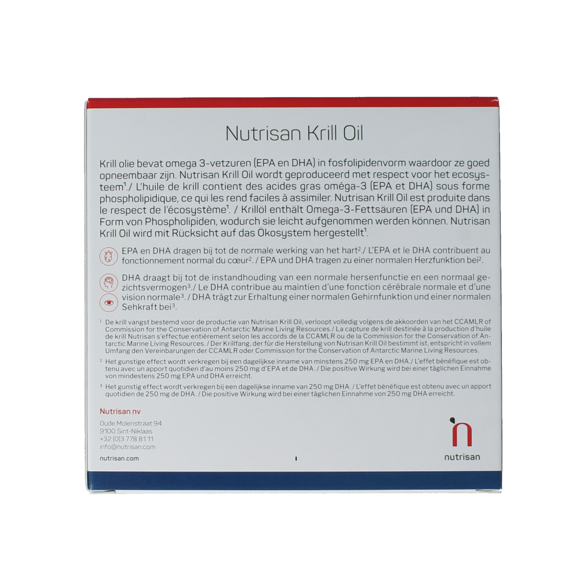 Nutrisan Krill oil 180.00 Licaps