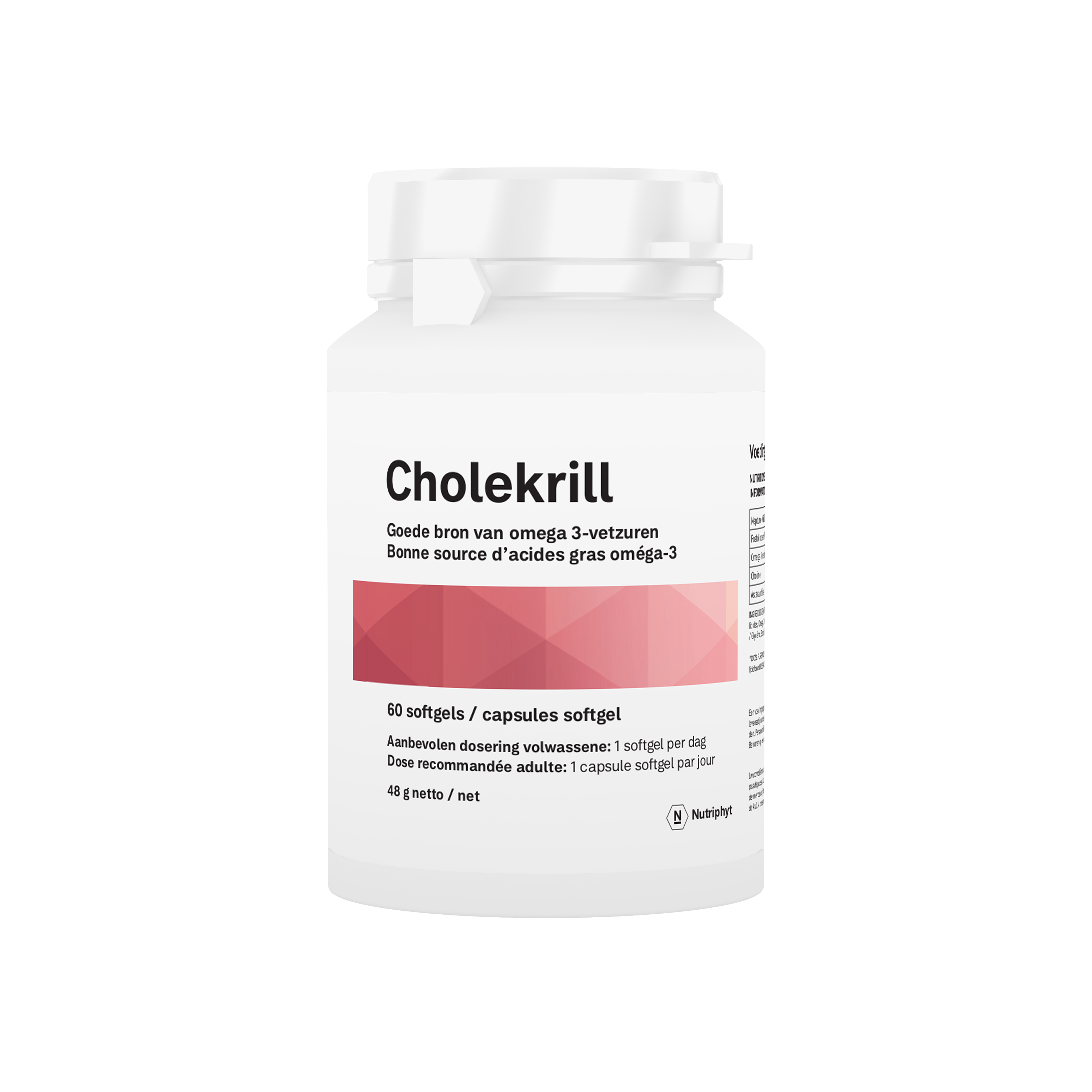 Nutriphyt Cholekrill 60.00 Softgels