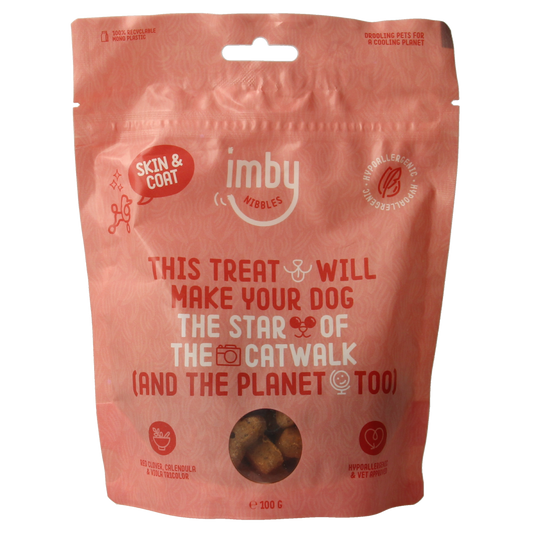 Imby Pet Food  Hondensnack biscuit insecteneiwitten 100.00 Gram