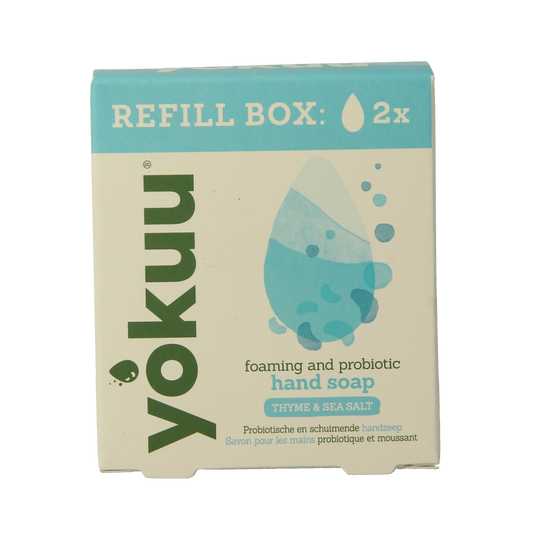 Yokuu Handzeep thyme & sea salt refill 2.00 Stuks