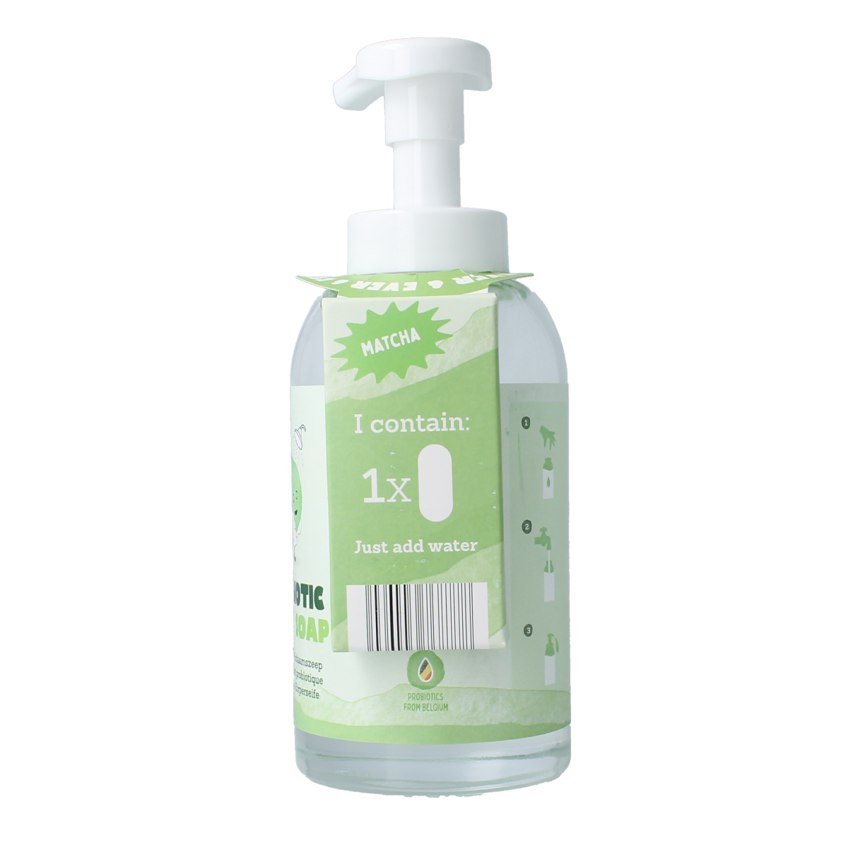 Yokuu Bodywash matcha startkit (1tablet + 1 fles) 1.00 Set