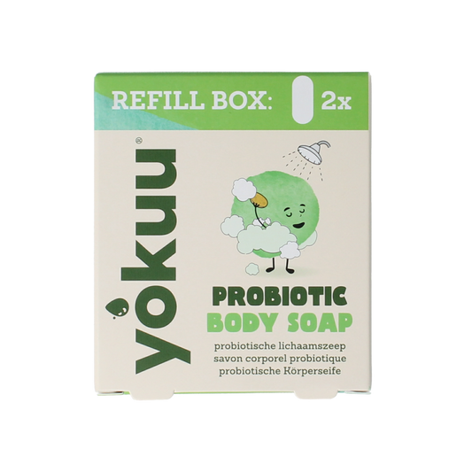 Yokuu Bodywash matcha refill 2 tabletten 1.00 Set