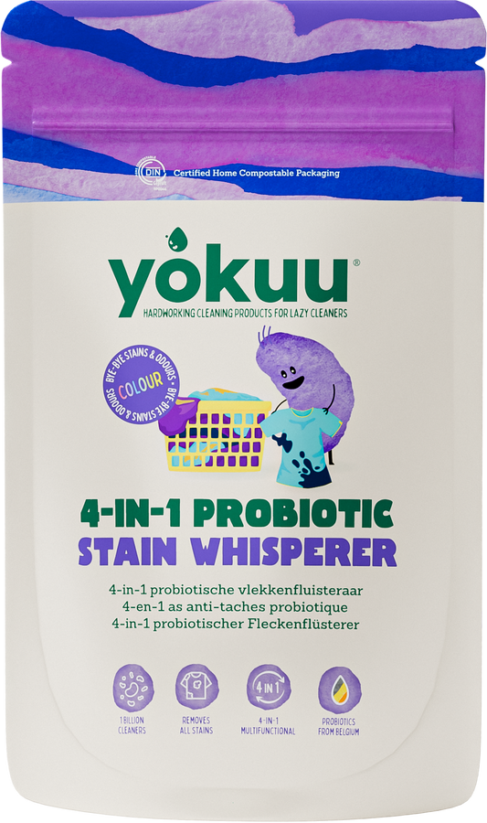 Yokuu 4 in 1 probiotische vlekkenfluisteraar gekl was 1020.00 Gram