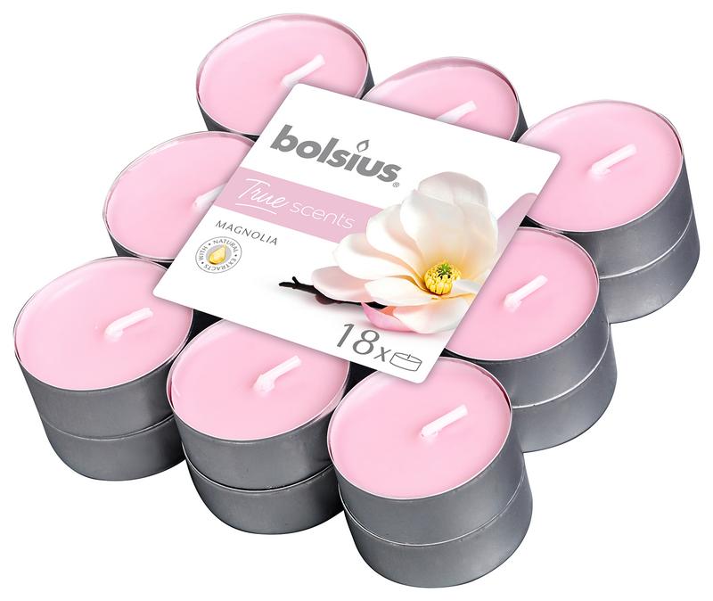 Bolsius True Scents theelichten magnolia 18 Stuks