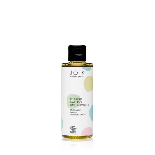 Joik Organics Baby relaxing lavender bath & body oil organic 100 Milliliter