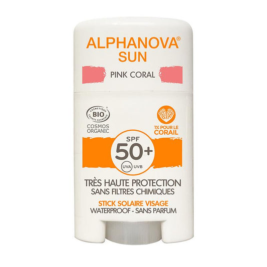 Alphanova Sun Sun stick face pink SPF50+ 12 Gram