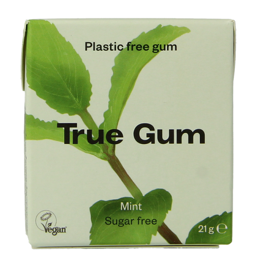 True Gum Mint suikervrij 21.00 Gram