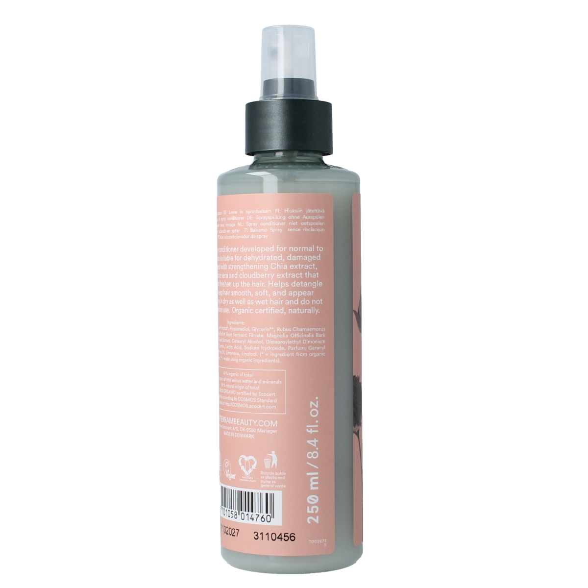 Urtekram Nordic berry spray conditioner normaal/droog haar 250.00 Milliliter