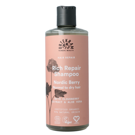 Urtekram Shampoo Nordic berry  normaal/droog haar 500.00 Milliliter