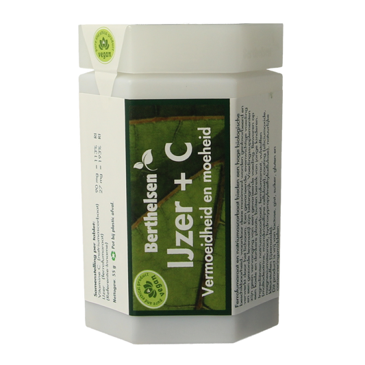 Berthelsen IJzer + vitamine C 90 Tabletten