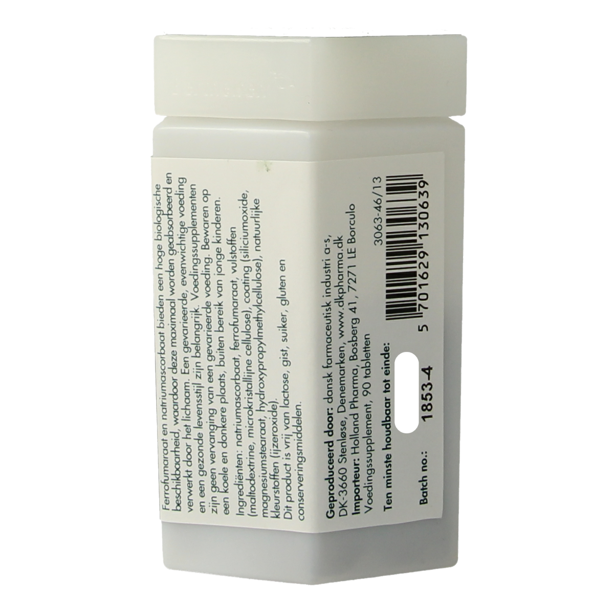 Berthelsen IJzer + vitamine C 90.00 Tabletten