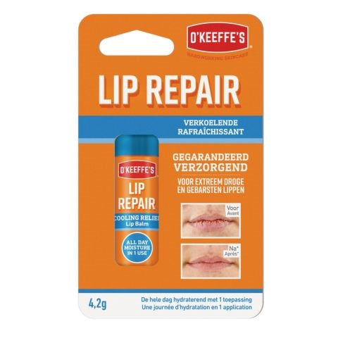 O'Keeffe's Lip repair verkoelende lippenbalsem 4.2 Gram