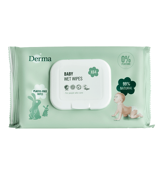Derma Babydoekjes 64.00 Stuks