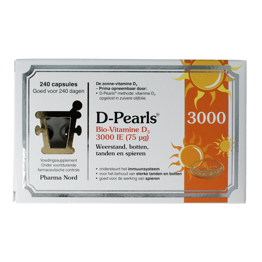 Pharma Nord Bio vitamine D3 75mcg 3000IE 240 Capsules