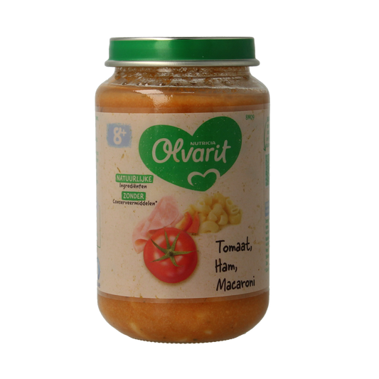 Olvarit Tomaat ham macaroni 8M09 200.00 Gram