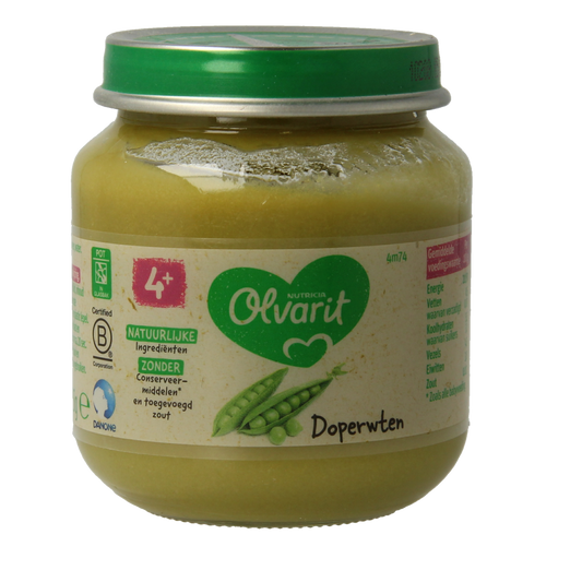 Olvarit Doperwten 4M74 125.00 Gram