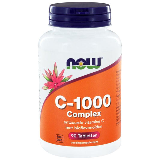 NOW Vitamine C 1000 mg complex 90.00 Tabletten