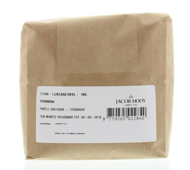 Jacob Hooy Lijnzaad 1 Kilogram