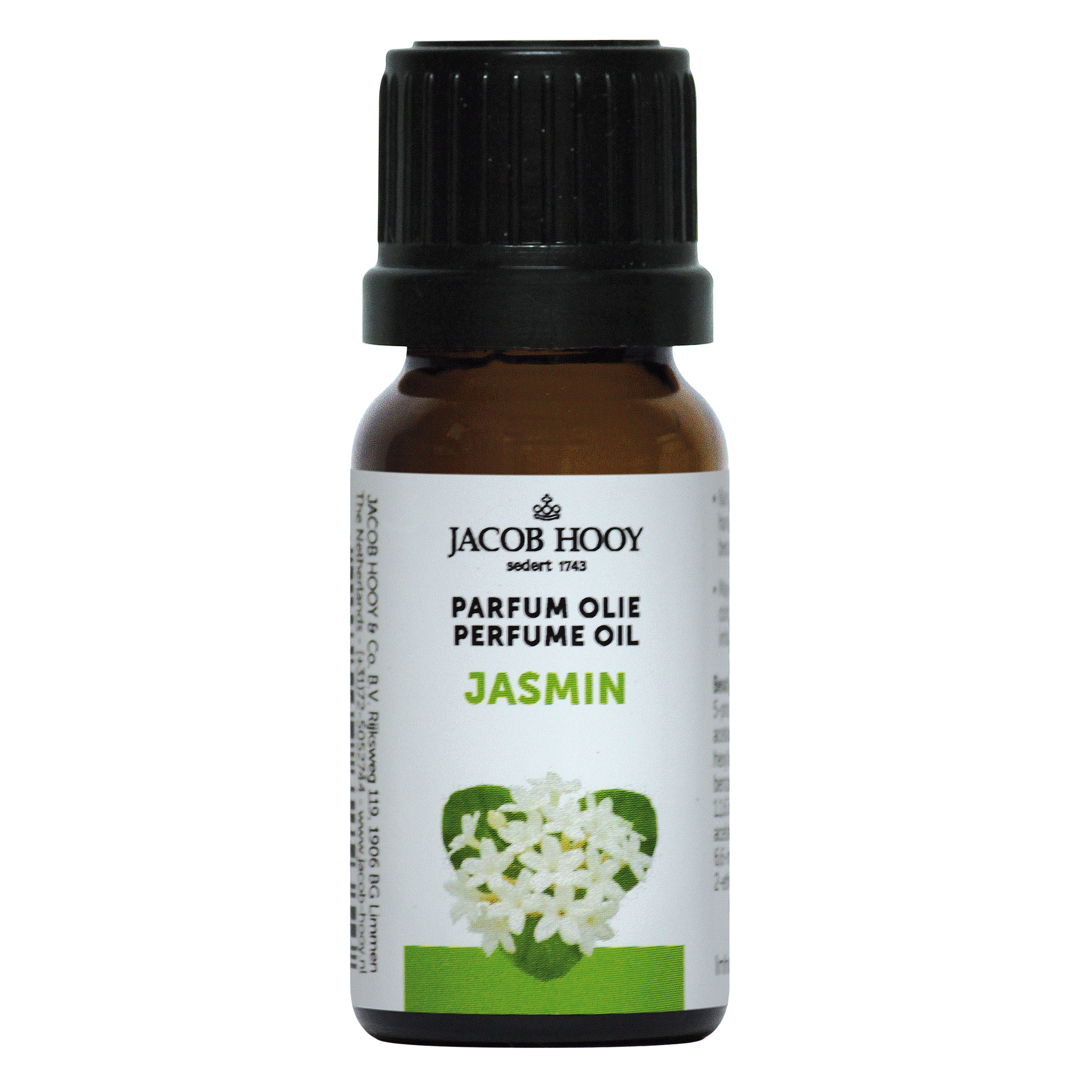 Jacob Hooy Parfum olie jasmijn 10.00 Milliliter