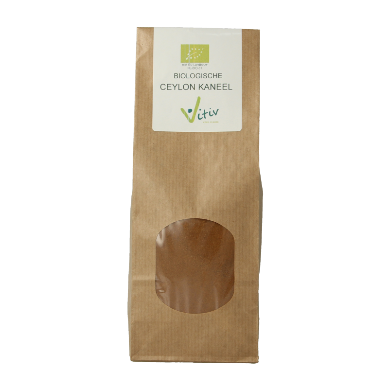 Organic Vitiv Ceylon cinnamon in 250g package, premium spice for baking and cooking, from Vitiv's herbal and seasoning collection.