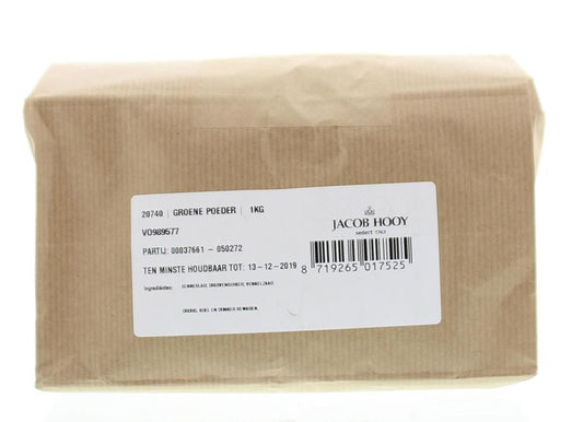 Jacob Hooy Groene poeder 1.00 Kilogram