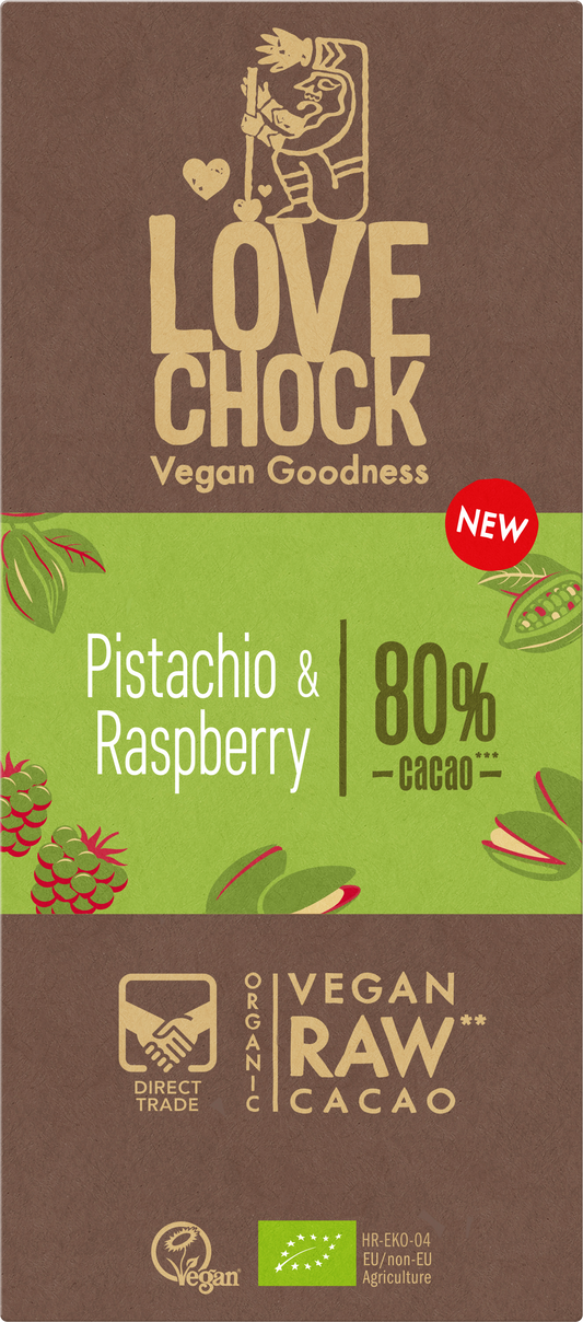 Lovechock Lovechock Pistachio & Raspberry 70.00 Gram