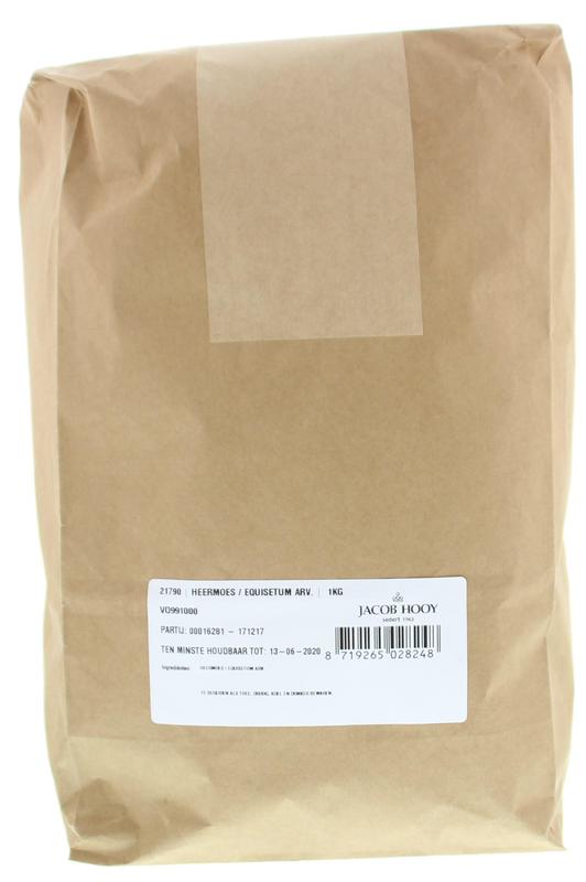 Jacob Hooy Heermoes herbal salt and meal mix in a 1kg package, featuring dried herbs for cooking and seasoning.
