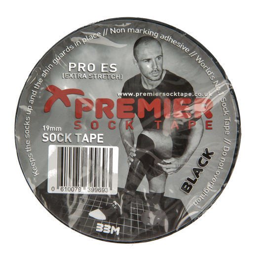 Premier Kousentape zwart 33m x 19mm 1.00 Stuks
